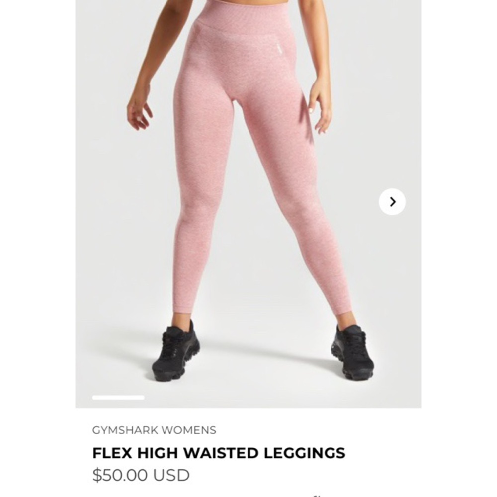 Gymshark leggings - pink (M)